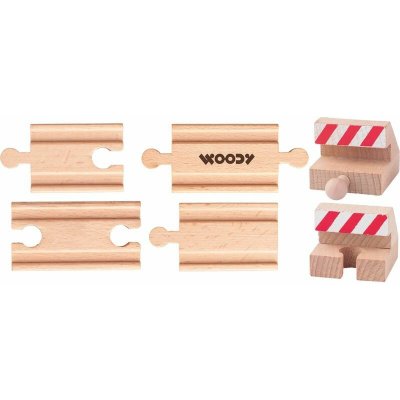 Woody Koleje Propojovací zarážky 6ks – Zboží Dáma