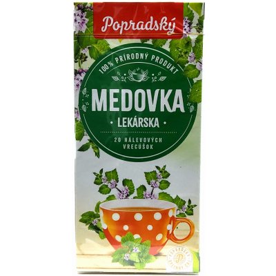 Popradský čaj Meduňka lékařská 20 x 1,5 g – Zbozi.Blesk.cz