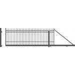PORTLAND brána posuvná bez pohonu; 4000x1590mm; Pravá – Sleviste.cz