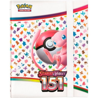 Pokémon Scarlet & Violet 151 A4 album na 360 karet – Zboží Dáma