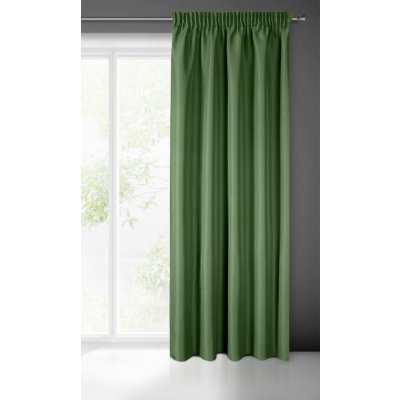 HOTOVÝ ZÁVĚS RITA NA PÁSCE 140X270 CM ZELENÁ – Hledejceny.cz