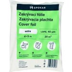 Zakrývací fólie 4x5m LDPE - 40MY – Hledejceny.cz