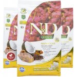 N&D Quinoa Dog Adult Skin & Coat Grain Free quail & coconut 2,5 kg – Hledejceny.cz
