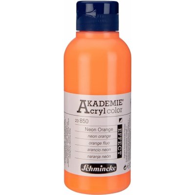 Schmincke Akademie akrylová barva 850 neon orange 250 ml – Hledejceny.cz