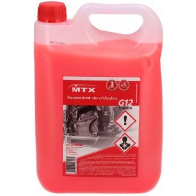 MTX OAT Chladící kapalina G12 červená 5 l – Zboží Mobilmania