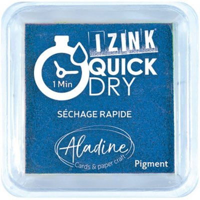 Aladine Razítkovací polštářek Izink Quick Dry modrá – Sleviste.cz