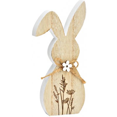 Textilomanie Velikonoční dřevěný zajíc FLORAL RABBIT 20 cm – Hledejceny.cz