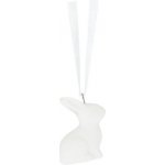 Storefactory Velikonoční dekorace MAJA 4 cm, bílá barva, porcelán – Zboží Mobilmania