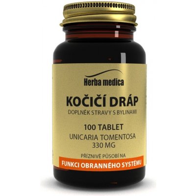 Herba medica Vilcacora Kočičí dráp 330 mg 100 tablet