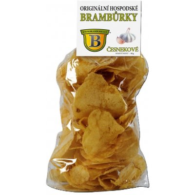 Bramburky Pravé hospodské Brambůrky Česnekové 80 g – Hledejceny.cz