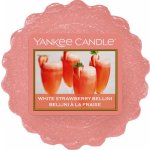 Yankee Candle vonný vosk do aroma lampy White Strawberry Bellini Bílý jahodový koktejl 22 g – Zbozi.Blesk.cz