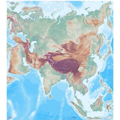 Velká školní mapa asie pro děti - mapuito.cz – Zboží Mobilmania