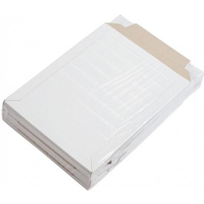 Kartonové obálky A4 368x278 mm / bílé / 50 kusů – Zboží Mobilmania