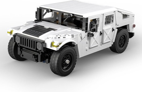 IQ models Stavebnice Hummer H1 - 1386 dílků- RC_93669 RTR 1:10