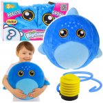 LEAN Toys 28663 Plyšový skákací míč žralok BigCutePet 50 cm modrý – Zboží Mobilmania