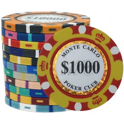 Monte Carlo Pokerclub 1000 – Zboží Dáma