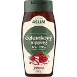 4Slim Čekankový topping jahoda 330 g – Zbozi.Blesk.cz