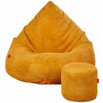 Supplies Zek tkaný sedací pytel žlutá barva – Zboží Dáma