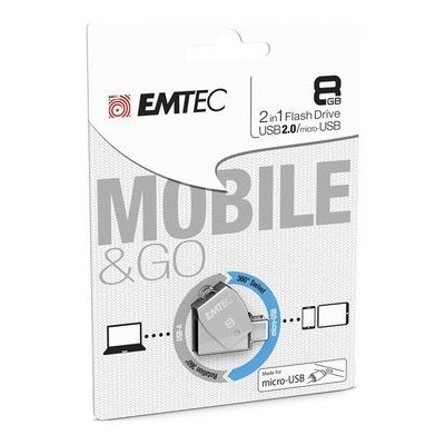 EMTEC T250 Dual 8GB ECMMD8GT252B