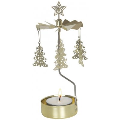 Andělské zvonění Christmas Tree Gold Pluto Design – Zboží Dáma