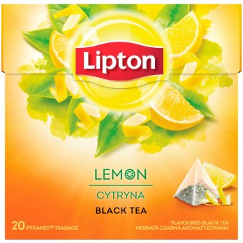 Lipton Lemon 20 pyramidových sáčků