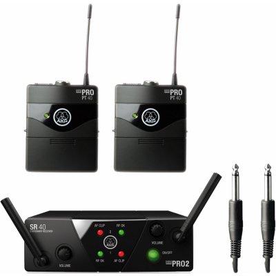 AKG WMS 40 MINI2 INSTRUMENTAL SET DUAL US45A/C – Zboží Mobilmania