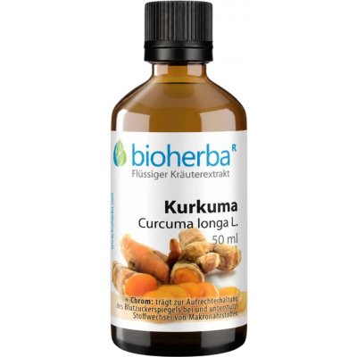 Bioherba Kurkuma kapky tinktura 50 ml – Hledejceny.cz