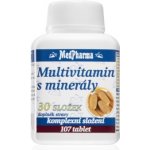 MedPharma MultiVitamín s minerály 30složek 107 tablet – Zboží Mobilmania