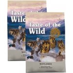 Taste of the Wild Wetlands Wild Fowl 2 x 12,2 kg – Hledejceny.cz