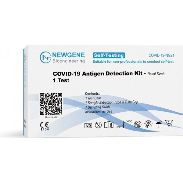 Test na koronavirus Newgene COVID-19 Antigen Detection Kit 1 ks