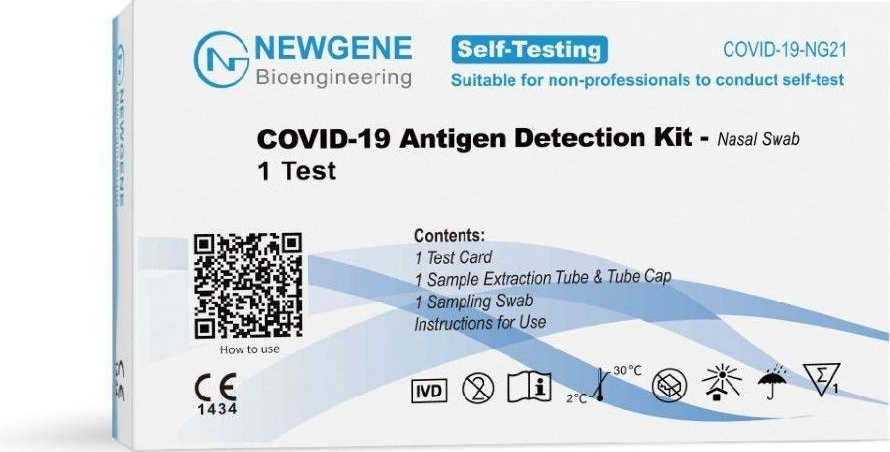 New Gene Hangzhou Bioengineeri Newgene COVID-19 Antigen Detection Kit 1 ks