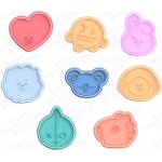Sada vykrajovátek - BT21 Velikost: 8-10 cm – Hledejceny.cz