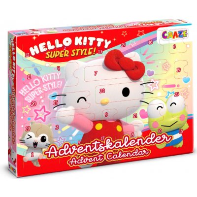 CRAZE Adventní kalendář Hello Kitty - figurky, bižuterie a doplňky – Hledejceny.cz