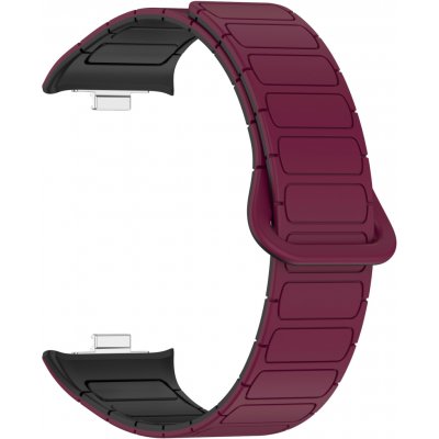 Drakero Silikonový řemínek Magnetica bordó pro Xiaomi Redmi 4 a Xiomi Smart Band 8,9 Pro 10515 – Zboží Živě