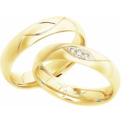 Aumanti Snubní prsteny 145 Zlato žlutá