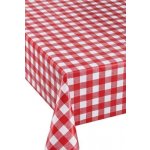 Ubrus PVC 3581212, metráž, 20 m x 140 cm, káro červené, IMPOL TRADE – Zboží Mobilmania