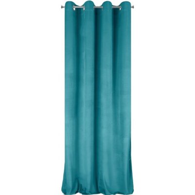HOTOVÝ ZÁVĚS ALEXIA 140X270 CM TYRKYSOVÁ – Sleviste.cz
