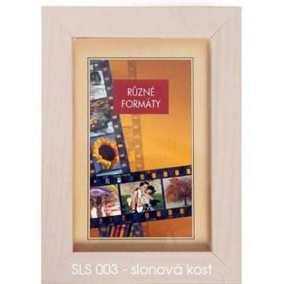 Fotorámeček 24x30 dřevěný CODEX - SLS 03 slonová kost – Hledejceny.cz