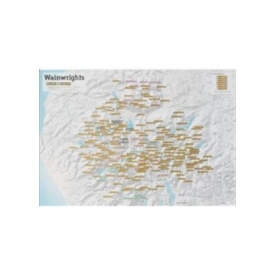 Wainwright Summits Collect and Scratch Map