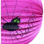 RAPPA Lampion Halloween pavouk s dřevěnou hůlkou 25 cm – Zboží Mobilmania