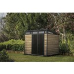 KETER Ashwood Pent 9x7 hnědý 279 x 216 cm – Zboží Dáma