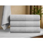 Textilomanie Osuška CARRARA 70 x 140 cm světle šedá – Zboží Dáma