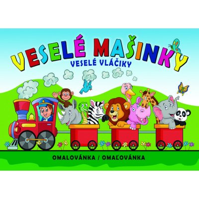 Omalovánky veselé mašinky – Zboží Mobilmania