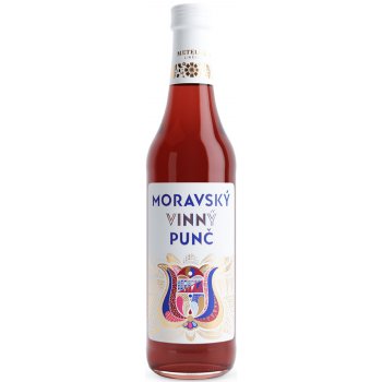 Metelka Moravský Vinný Punč 19% 0,5 l (holá láhev)