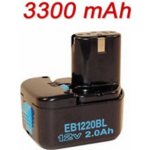 PATONA Hitachi 12V 3300mAh Ni-Mh PT6038 - neoriginální – Zboží Dáma