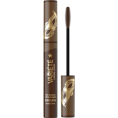 Eveline Cosmetics Variété Lashes Show řasenka pro objem a definici řas Brown 10 ml – Hledejceny.cz