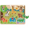 Dřevěná hračka 2Kids Toys Puzzle Safari