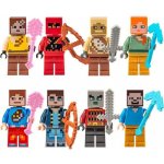 Figurky na dort 8ks Minecraft Cakesicq – Zboží Mobilmania
