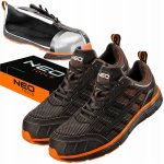 Neo Tools 82-09 Bezpečnostní obuv S1 s ocelovou špičkou černá – Hledejceny.cz