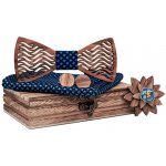 Gaira s kapesníčkem a knoflíčky 709203 dřevěný – Zboží Mobilmania